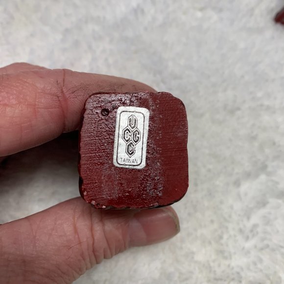 Set of 5 Red Chinese UCGC Resin Figures - Picture 11 of 11